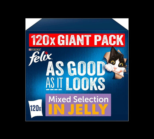 As Good As It Looks – 120 Pouches | Tasty, Jelly & Mega Pack