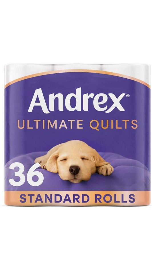 Ultimate Quilts Toilet Rolls – 36 Pack